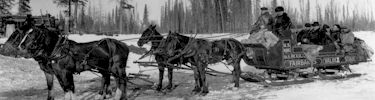 Valdez to Fairbanks in only eight days! Photo courtesy of Museum of Science & Industry, Seattle, WA